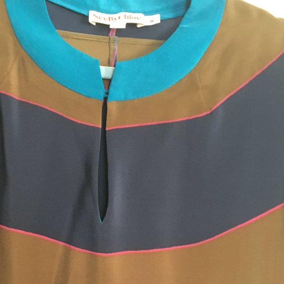 See by Chloe multicolor striped blouse - Picture 6 of 9